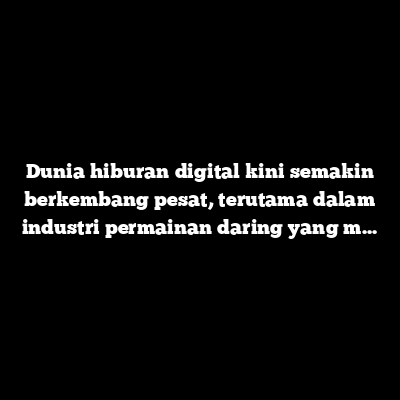 Mengapa Slot Depo 5K Menjadi Pilihan Cerdas untuk Pemula dan Profesional